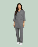 Women Medical Scrub Set with Pockets