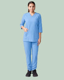Ladies Scrub Stretch Custom Pocket Style
