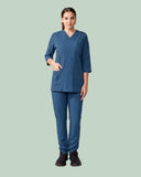 Ladies Scrub Stretch Custom Pocket Style