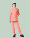 Ladies Scrub Stretch Custom Pocket Style