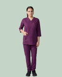 Ladies Scrub Stretch Custom Pocket Style