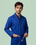 Men's Labcoat with Embroidered Logo