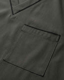 Men's 4-Pocket V-Neck Contrast Scrub Top
