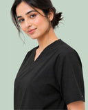 Women's Premium Stretch V-Neck Scrub Top