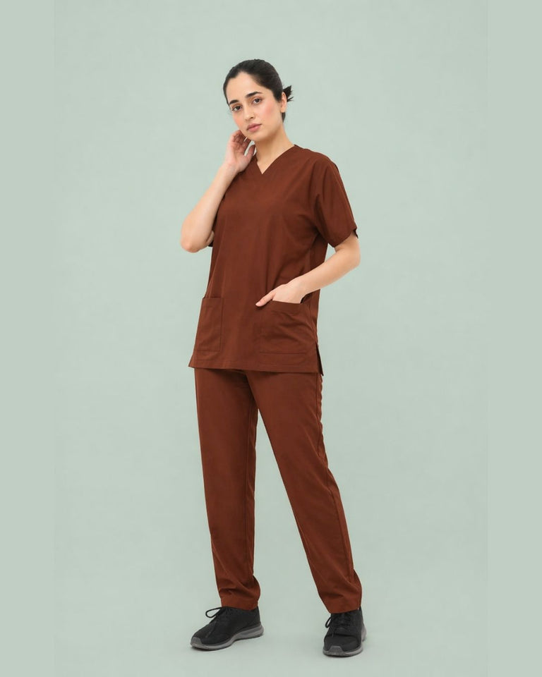 Women's Premium Stretch V-Neck Scrub Top
