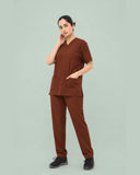 Women's Premium Stretch V-Neck Scrub Top