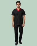Men's V-Neck Single Pocket Medical Scrub