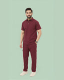 Men's Classic Polo Neck Medical Scrub