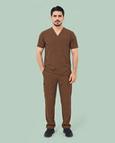Men's Premium Stretch V-Neck Scrub Top