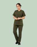 Women's Premium Stretch V-Neck Scrub Top