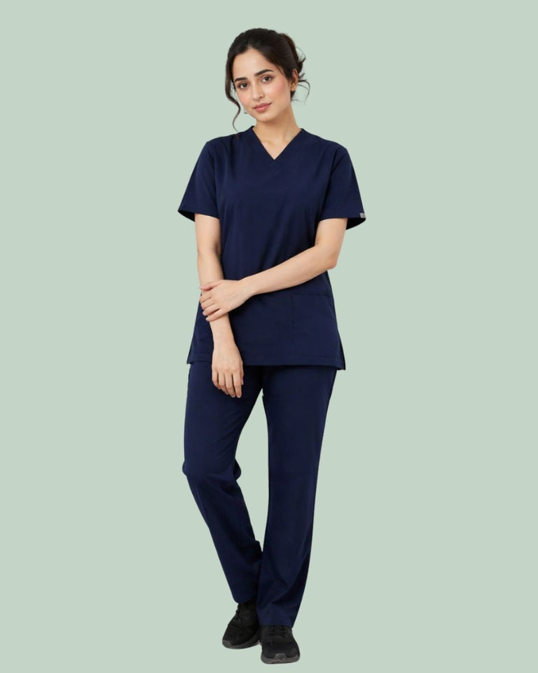 Women's Premium Stretch V-Neck Scrub Top