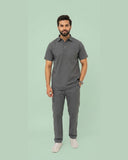 Men's Classic Polo Neck Medical Scrub