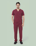 Men's Premium Stretch V-Neck Scrub Top