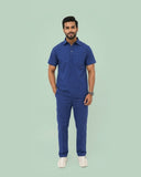 Men's Classic Polo Neck Medical Scrub