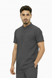 Men's 3-Pockets Ban with Button Style
