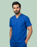 Men's 1-Pocket V-Neck Medical Scrub Top