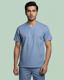 Men's 1-Pocket V-Neck Medical Scrub Top