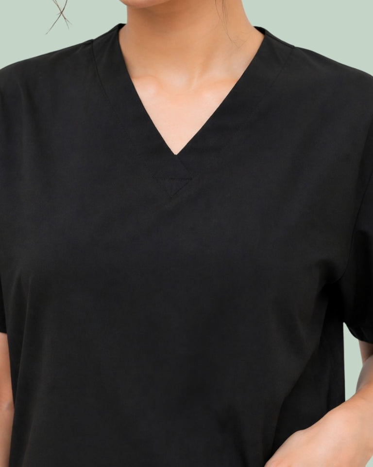 Women's Premium Stretch V-Neck Scrub Top
