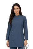 Ladies Ban Collar with Button 3/4 Sleeve Long Shirt