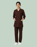 Women Medical Scrub Set with Pockets