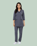 Women Medical Scrub Set with Pockets