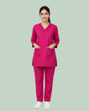 Women Medical Scrub Set with Pockets