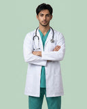 Men's Labcoat with Embroidered Logo