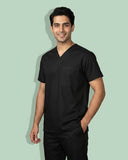 Men's 1-Pocket V-Neck Medical Scrub Top