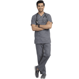 Men USA Design 3-Pocket Polyester Scrub