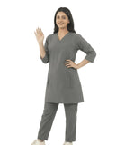 Ladies Scrub Stretch Custom Pocket Style