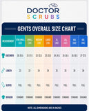 Size Chart for Lab coat Men & Women