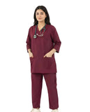 Ladies Scrub Stretch Custom Pocket Style
